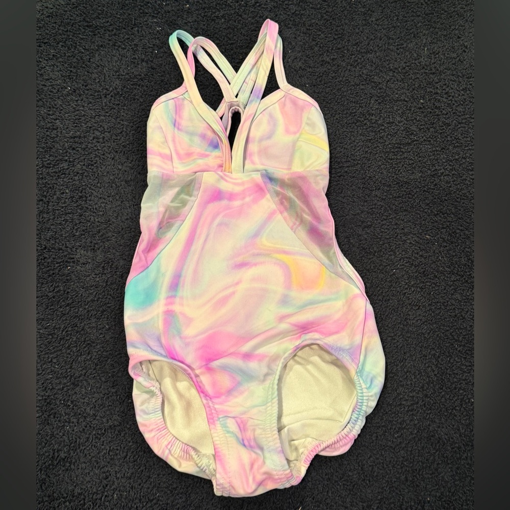 Colorful Swirl One-Piece Swimsuit